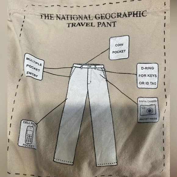 The National Geographic travel collection‎ pants - Picture 7 of 13